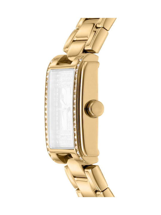 DKNY Womens Watch 30mm Battery With Gold Steel Bracelet