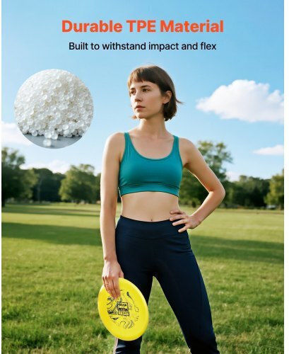 Vevor Disc Golf Set Disc Golf Starter Set 3 Pieces Flying Discs Beginners Full Body Strength Training Putter Mid-range Driver PDGA Approved Outdoor Yard Lawn Beach Park