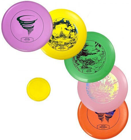 Vevor Disc Golf Set 5 Pieces Flying Discs Beginners Starter Set Disc Golf Full Body Training Putter Mid-range Driver Mini Marker PDGA Approved Outdoor Yard Lawn Beach