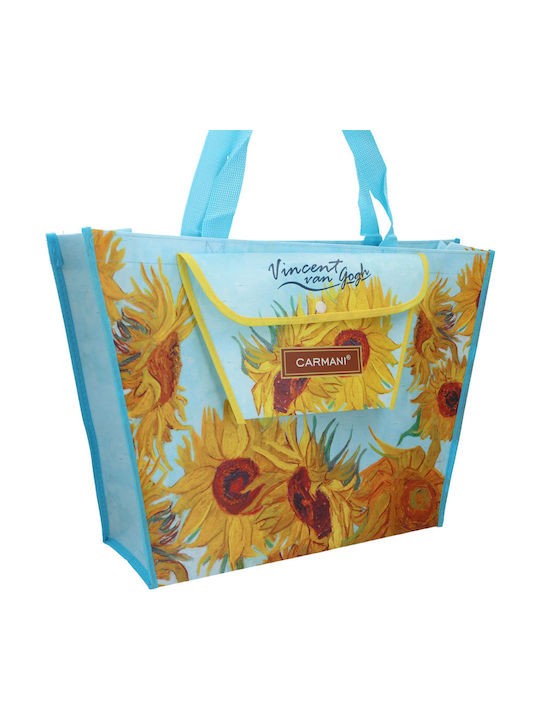 Shoulder Bag Pocket V Van Gogh Sunflowers Carmani