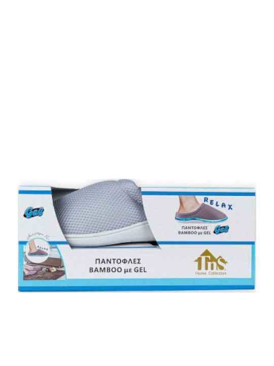 Winter Women's Slippers Gray