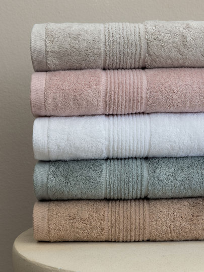 Palamaiki Πετσέτα Σώματος Vins 80x160εκ. Beige Βάρους 600gr/m²
