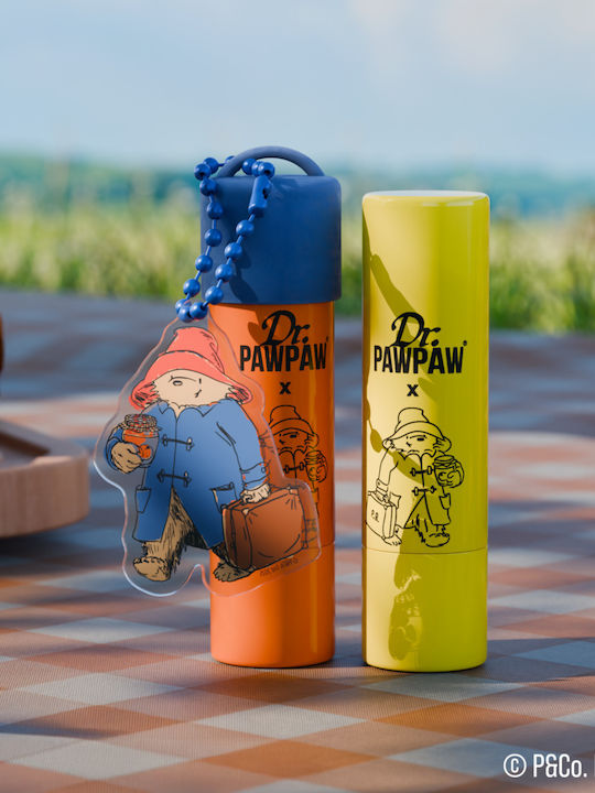 Set 2 Balsamuri de Buze Breloc Paddington Bear Balsam Original + Aromă de Marmeladă de Portocale Dr.pawpaw 2 X 4 G Breloc Paddington Bear Original + Marmeladă de Portocale