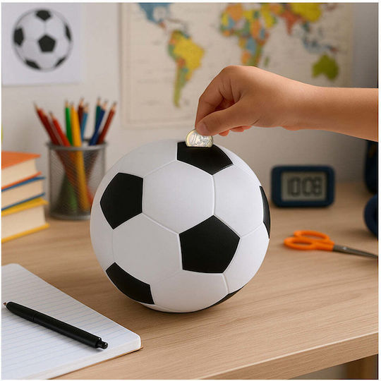 I Total Plastic Money Box Football 18x15 cm