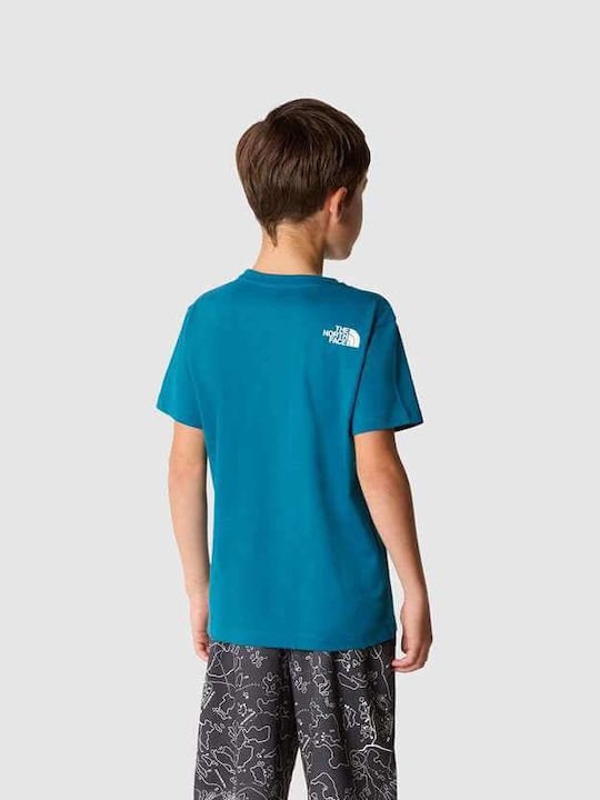 Παιδικό T-shirt Τυρκουάζ