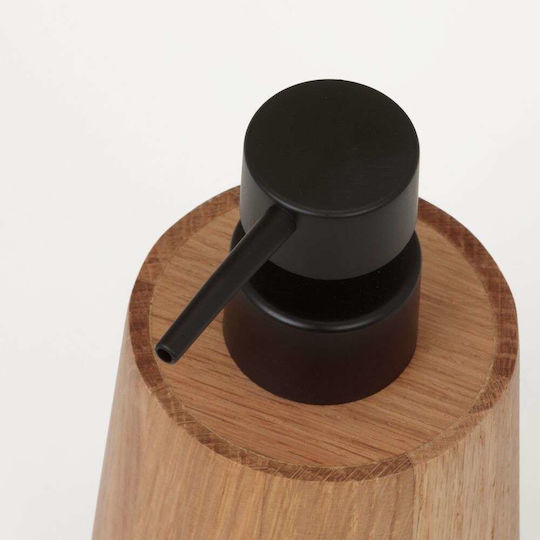 Sealskin Earth Δοχείο Κρεμοσάπουνου Ξύλινο 150 Ml I Oak