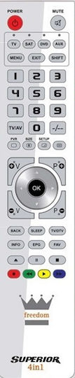 Superior Electronics Freedom Micro USB 4:1 Remote Control