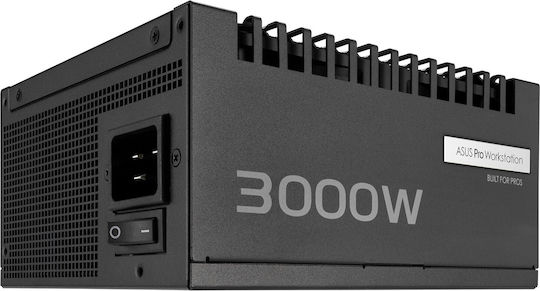 Asus Pro WS 3000W Μαύρο Τροφοδοτικό Υπολογιστή Full Modular 80 Plus Platinum