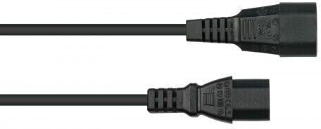 Kabelmeister Sk1430-s010 Black 1 M Power Cord IEC C14 IEC C13