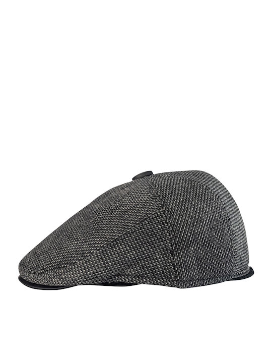 Brims and Trims Ανδρική Τραγιάσκα Γκρι