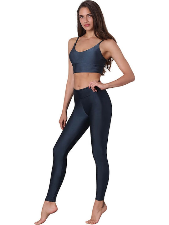 Schulung Frauen Leggings Glänzend Black
