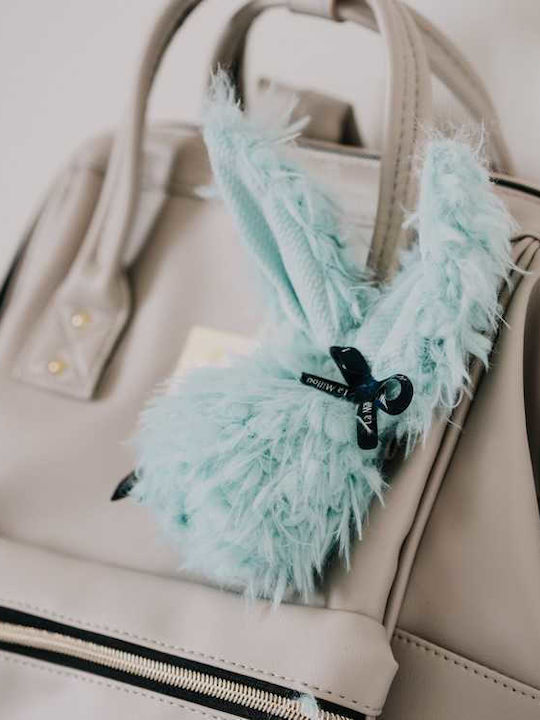 Breloc Fluffy Iepuraș Audrey Mint La Millou