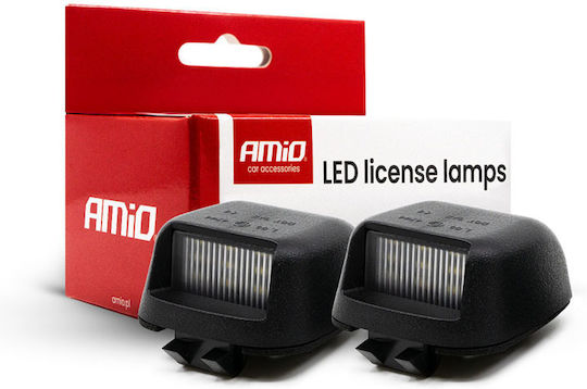 AMiO Светлини за регистрационната табела LED за Nissan Titan / Armada / Frontier / Navara 1бр