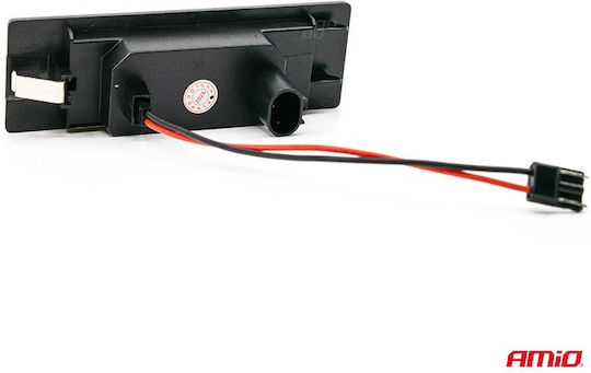AMiO Светлини за регистрационната табела LED за BMW E87 / M6 Citroen DS Fiat Multipla / Marea Mini Коопер / Клубман / Сънародник / Пейсмън за lancia Гама 1бр