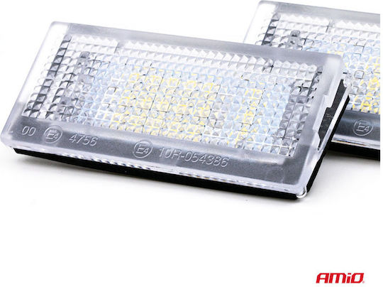 AMiO Kennzeichenbeleuchtungen LED für BMW E46 1Stück