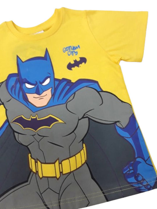 Kinderoberteile Kurzärmelig Gelbe Batman
