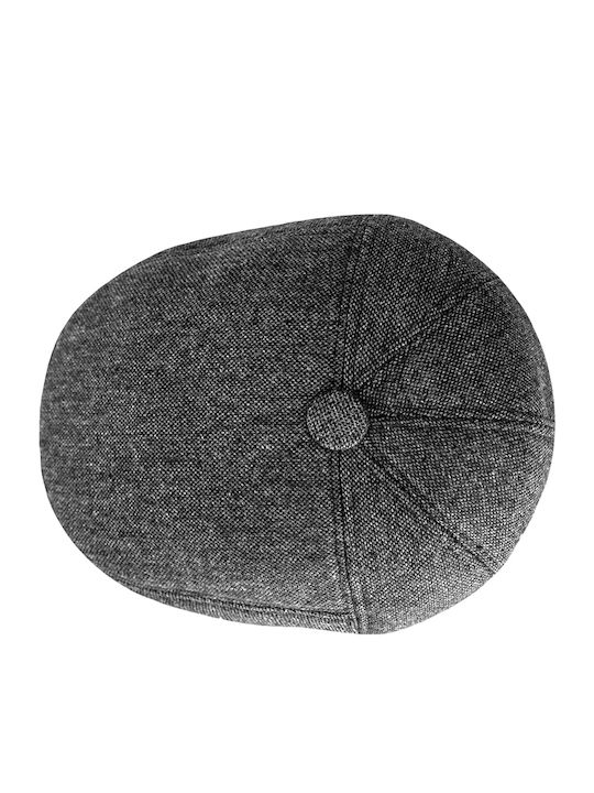 Brims and Trims Flat Cap Gray