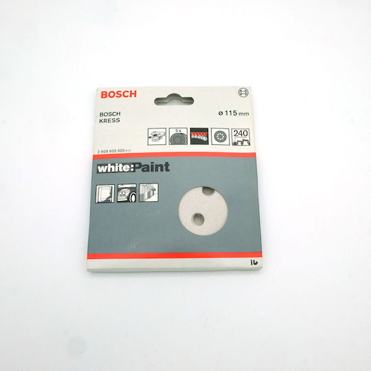 Orbital Sander Sanding Sheet K40 / K60 / K80 / K120 / K180 115x115mm Set 5pcs