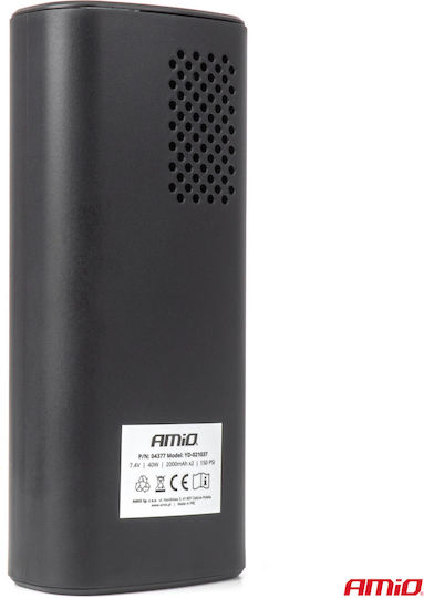 AMiO Car Tire Pump 150 PSI Rechargeable with Battery 12V