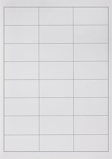 Rayfilm 2400 Αυτοκόλλητες Ετικέτες Α4 Ορθογώνιες Everyday 64.6x33.8mm