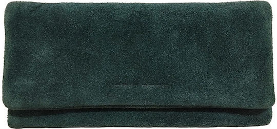 Mario Rossi 2681-08 Pungă de tutun din Piele ecologică cu Închidere Jungle Green Piele întoarsă