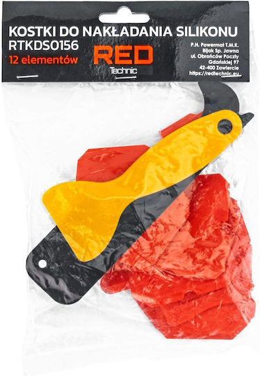 Red Technic Handwerkzeugsatz mit Plastikgriff 12 Stück