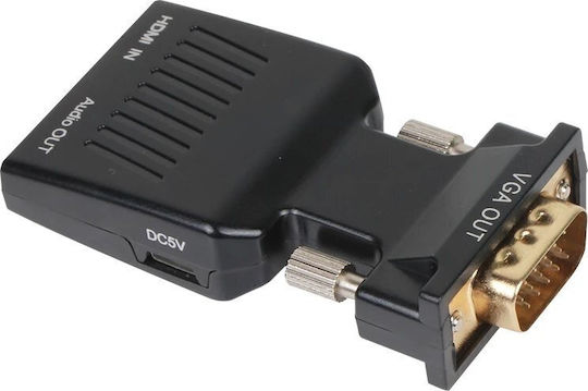 VCOM Convertor HDMI feminin în VGA feminin 1buc
