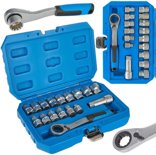 Geko Set Ratchet 1\2" & 3\8"