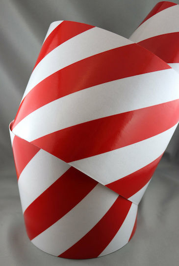 3M Markierungszubehör in Rot Farbe 1m x 10cm