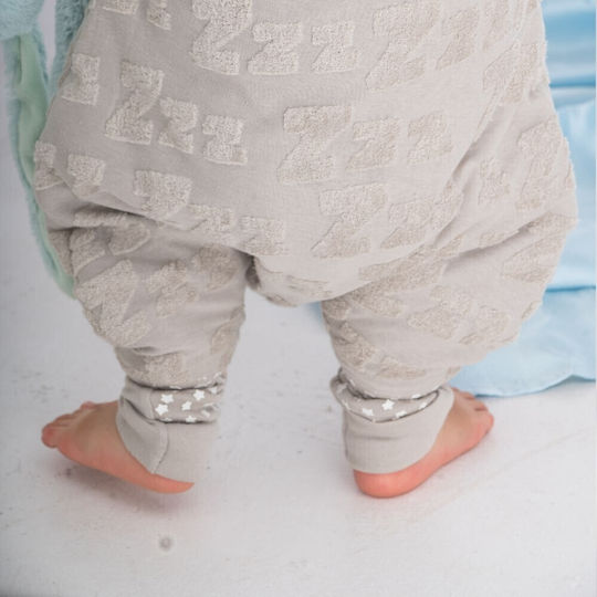 Baby Bliss Autumn Sleeping Bag with Feet Grey