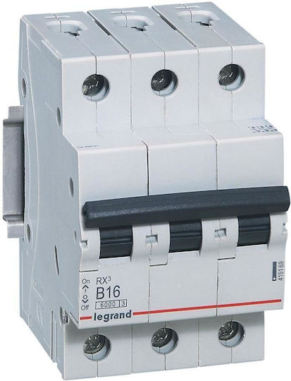 Circuit Breaker Rx3 3p C 20a 6000a
