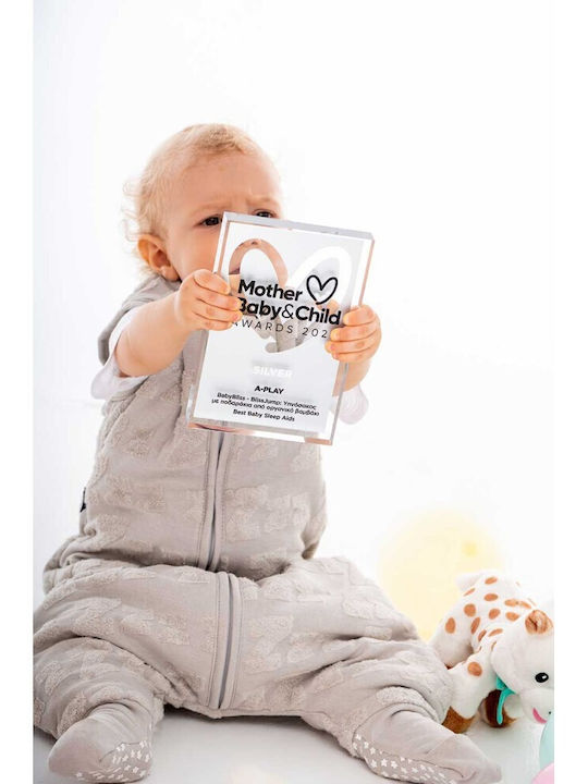 Baby Bliss Winter Sleeping Bag with Feet 2.5 Tog Grey