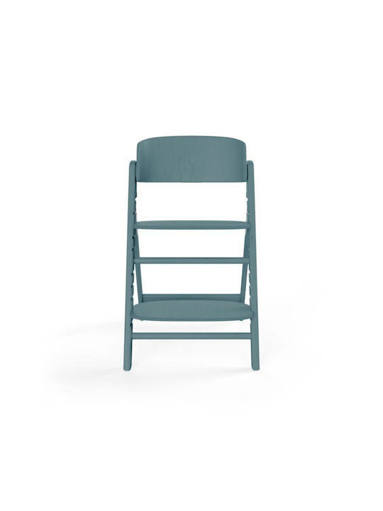 Cybex Click & Fold Foldable Baby Highchair 4 in 1 with Adjustable Height Stone Blue