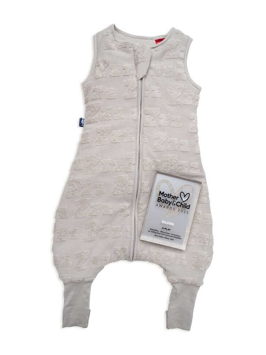 Baby Bliss Autumn Sleeping Bag with Feet Dreamy Zzz Grey