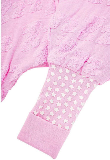 Baby Bliss Autumn Sleeping Bag with Feet Dreamy Zzz Pink