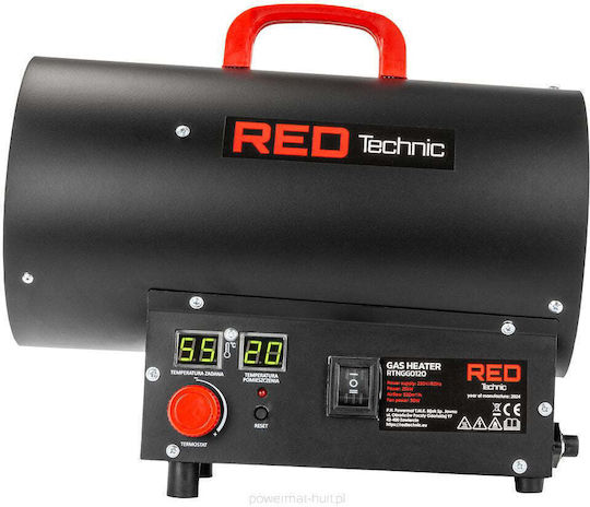 Încălzitor industrial pe gaz 25 Kw Red Technic Rtngg0120