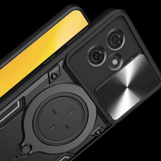 Techsuit Camguard Pro Back Cover Silicon Negru (Moto G86)