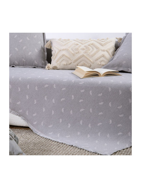 Nef-Nef Homeware Amaranta Ριχτάρι Πολυθρόνας Ζακάρ 170x180εκ. Beige
