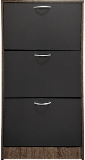 Metall Schuhschrank 60x24x114cm