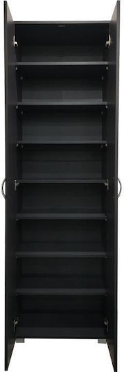 Metalică Suport pentru pantofi Racka L58xW34xH186cm