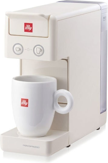 Illy Y3.2 Pod Coffee Machine Iperespresso Pressure 19bar White