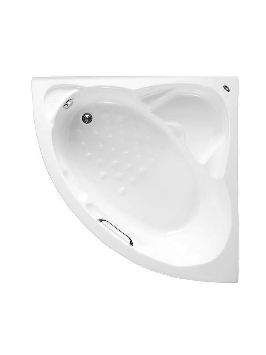 Acrilan Ακρυλική Μπανιέρα Υδρομασάζ Starline 155x100