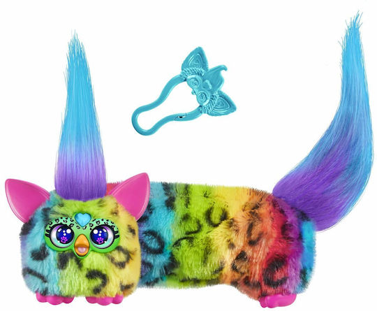 Hasbro Jucărie De Plus Furby DJ Furblets Cu Sunet Rain-Bow-Kat Pentru 6+ Ani