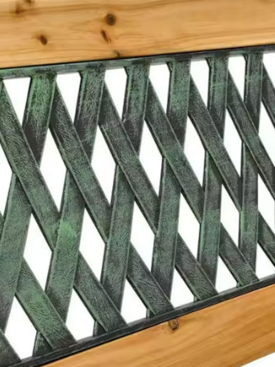 Παγκάκι Εξωτερικού Χώρου Ξύλινο 125x53x73cm