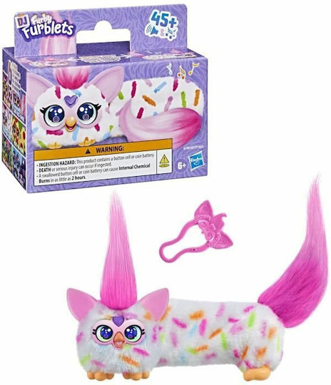 Hasbro Jucărie De Plus Furby DJ Furblets Cu Sunet Brioșă Cu Fructe De Pădure Pentru 6+ Ani