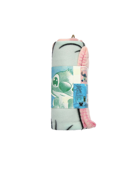 Disney Blanket Fleece Lilo & Stitch Pink 150x100cm