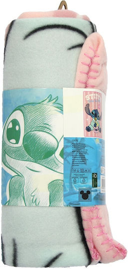 Disney Blanket Fleece Lilo & Stitch Pink 150x100cm