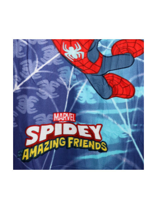 Marvel Κουβέρτα Fleece Μπλε 150x100εκ.