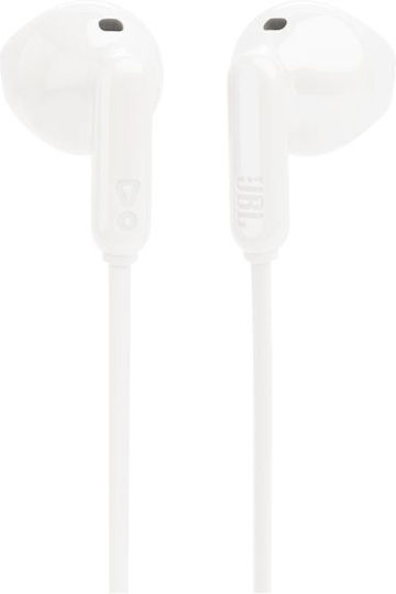 JBL Tune 235BT Earbud Bluetooth Handsfree Ακουστικά με Αντοχή στον Ιδρώτα Λευκά