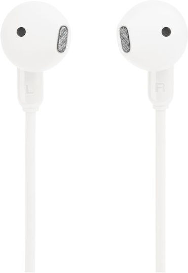 JBL Tune 235BT Earbud Bluetooth Handsfree Ακουστικά με Αντοχή στον Ιδρώτα Λευκά